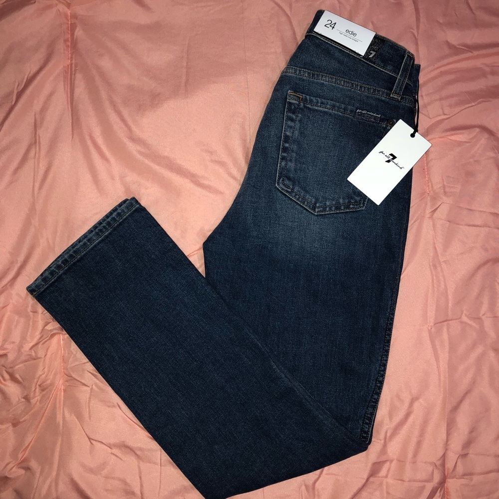 Denim crop jeans 🤘🏼